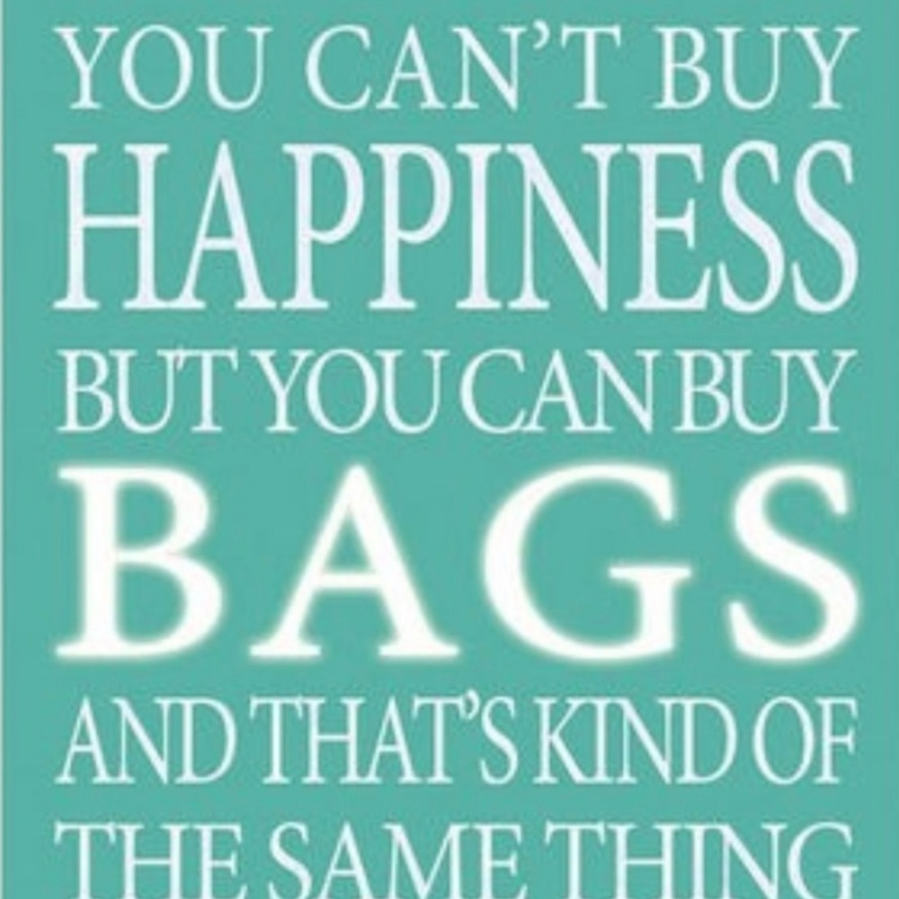 And the bags!